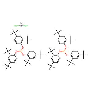 aladdin 阿拉丁 B299649 2-[双(2,4-二-叔丁基-苯氧基)膦氧]-3,5-二(叔丁基)苯基-氯化钯(II)二聚体 217189-40-7 98%