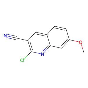 aladdin 阿拉丁 C166846 2-氯-7-甲氧基喹啉-3-腈 128259-63-2 97%