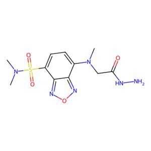 DBD-CO-Hz [=4-(N,N-二甲基氨基磺酰)-7-(N-肼基羰甲基-N-甲基)氨基-2,1,3-苯并恶二唑][用于高效液相色谱标记],DBD-CO-Hz [=4-(N,N-Dimethylaminosulfonyl)-7-(N-hydrazinocarbonylmethyl-N-methyl)amino-2,1,3-benzoxadiazole] [for HPLC Labeling]