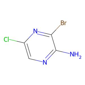 aladdin 阿拉丁 A186489 2-氨基-3-溴-5-氯吡嗪 76537-18-3 96%