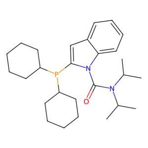 2-（二环己基膦基）-N，N-双(1-甲基乙基)-1H-吲哚-1-甲酰胺,2-(Dicyclohexylphosphino)-N,N-bis(1-methylethyl)-1H-indole-1-carboxamide