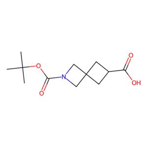 aladdin 阿拉丁 T172605 2-[(叔丁氧基)羰基] -2-氮杂螺[3.3]庚烷-6-羧酸 1211526-53-2 97%