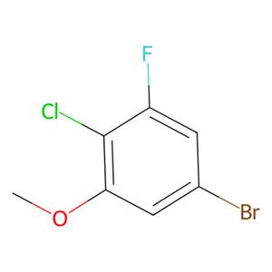 aladdin 阿拉丁 B586845 5-溴-2-氯-1-氟-3-甲氧基苯 1261216-28-7 97%