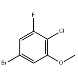 5-溴-2-氯-1-氟-3-甲氧基苯,5-Bromo-2-chloro-1-fluoro-3-methoxybenzene