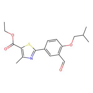 aladdin 阿拉丁 E191285 2-(3-醛基-4-异丁氧基苯基)-4-甲基噻唑-5-甲酸乙酯 161798-03-4 98%