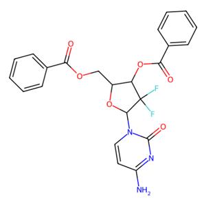 aladdin 阿拉丁 D339422 2',2'-二氟-2'-脱氧胞嘧啶核苷-3',5'-二苯甲酸酯 134790-39-9 ≥97%