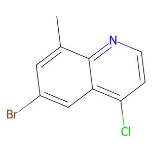 aladdin 阿拉丁 B337922 6-溴-4-氯-8-甲基喹啉 1086062-90-9 98%