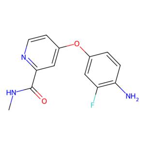 aladdin 阿拉丁 A194927 4-(4-氨基-3-氟苯氧基)-N-甲基吡啶-2-甲酰胺 757251-39-1 97%