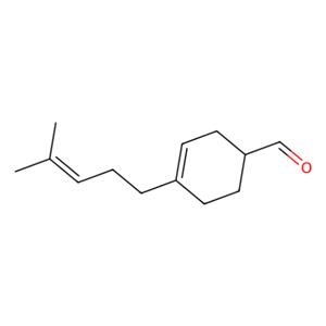 aladdin 阿拉丁 M189130 柑青醛 37677-14-8 97%（含有不等量的3-(4-甲基-3-戊烯基)环己-3-烯-1-甲醛）
