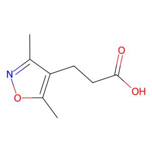 aladdin 阿拉丁 D166174 3-(3,5-二甲基异恶唑-4-基)丙酸 116423-07-5 95%