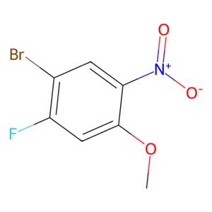 aladdin 阿拉丁 B490074 1-溴-2-氟-4-甲氧基-5-硝基苯 1352244-77-9 97%