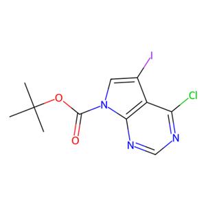 4-氯-5-碘-7H-吡咯并[2,3-d]嘧啶-7-羧酸叔丁酯,tert-Butyl 4-chloro-5-iodo-7H-pyrrolo[2,3-d]pyrimidine-7-carboxylate