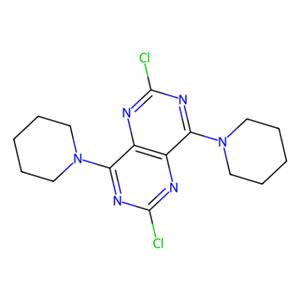 2,6-二氯-4,8-二哌啶基-嘧啶[5,4-d]嘧啶,2,6-Dichloro-4,8-dipiperidino-pyrimido[5,4-d]pyrimidine