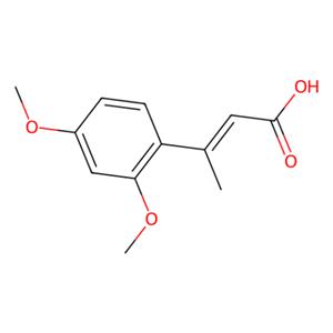 aladdin 阿拉丁 D155054 2,4-二甲氧基-β-甲基肉桂酸 7706-67-4 98%