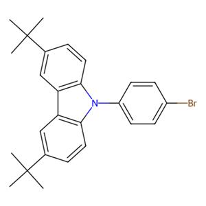 aladdin 阿拉丁 B405702 9-(4-溴苯基)-3,6-二叔丁基咔唑 601454-33-5 98.0%