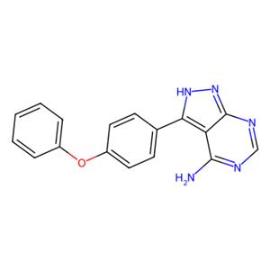 aladdin 阿拉丁 P192772 3-(4-苯氧基苯基)-1H-吡唑并[3,4-d]嘧啶-4-胺 330786-24-8 98%