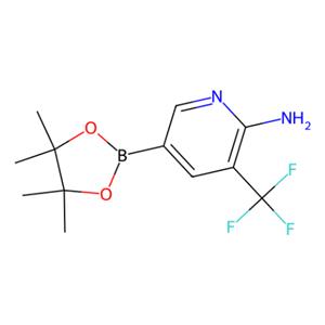 aladdin 阿拉丁 T196017 2-氨基-3-(三氟甲基)吡啶-5-硼酸频哪酯（含不定量酸酐） 947249-01-6 95%