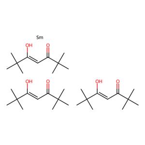 三(2,2,6,6-四甲基-3,5-庚二酮酸)钐(III) [Sm(TMHD)3],Tris(2,2,6,6-tetramethyl-3,5-heptanedionato)samarium(III)