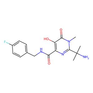 aladdin 阿拉丁 H589335 2-(1-氨基-1-甲基乙基)-N-[(4-氟苯基)甲基]-5-羟基-1-甲基-6-氧代-1,6-二氢嘧啶-4-甲酰胺 518048-03-8 97%