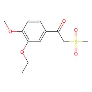 1-(3-乙氧基-4-甲氧基苯基)-2-(甲基磺酰基)乙酮,1-(3-Ethoxy-4-methoxyphenyl)-2-(methylsulfonyl)ethanone