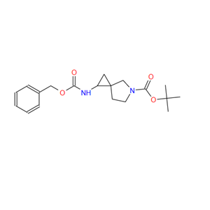 1713163-29-1;1-[（苄氧基）羰基]氨基-5-氮杂螺[2.4]庚烷-5-羧酸叔丁酯