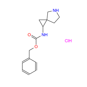 1707602-66-1；N-k5-氮杂螺[2.4]庚烷-1-基基氨基甲酸苄酯盐酸盐