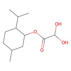 aladdin 阿拉丁 R160927 2,2-二羟基乙酸(1R,2S,5R)-2-异丙基-5-甲基环己酯 111969-64-3 >98.0%