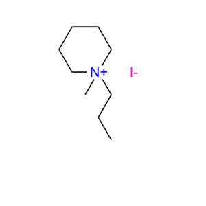 N-丙基-N-甲基哌啶碘盐,Piperidinium, 1-methyl-1-propyl-, iodide
