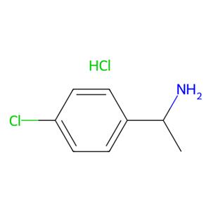aladdin 阿拉丁 C171312 (S)-(-)-1-(4-氯苯基)乙胺盐酸盐 56782-68-4 97%，ee值≥98%