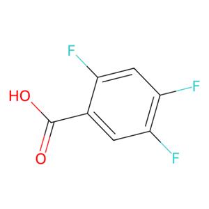aladdin 阿拉丁 T162540 2,4,5-三氟苯甲酸 446-17-3 ≥97%