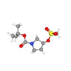 (R)-1-Boc-3-甲磺酰氧基吡咯烷,(R)-tert-Butyl 3-((methylsulfonyl)oxy)pyrrolidine-1-carboxylate