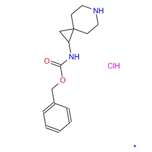 6-氮杂螺[2.5]辛烷-1-基氨基甲酸苄酯盐酸盐,Benzyl N-k6-azaspiro[2.5]octan-1-yllcarbamate hydrochloride