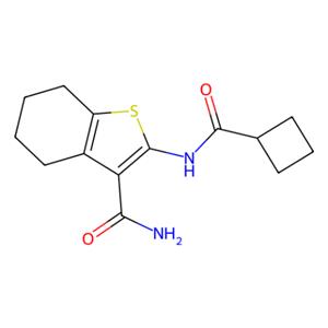 aladdin 阿拉丁 C425075 2-(Cyclobutanecarboxamido)-4,5,6,7-tetrahydrobenzo[b]thiophene-3-carboxamide 612829-80-8 10mM in DMSO