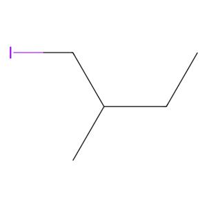 1-碘-2-甲基丁烷(含稳定剂铜屑),1-Iodo-2-methylbutane (stabilized with Copper chip)