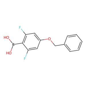 aladdin 阿拉丁 B191153 4-苄氧基-2，6-二氟苯硼酸（含有数量不等的酸酐） 156635-89-1 95%