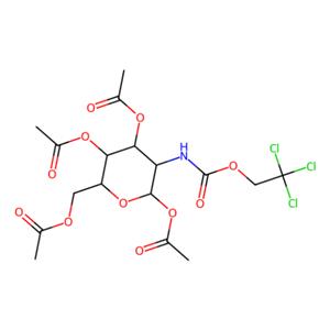 aladdin 阿拉丁 T419540 1,3,4,6-四-O-乙酰基-2-脱氧-2-(2,2,2-三氯乙氧)-β-D-吡喃葡萄糖 122210-05-3 ≥98%