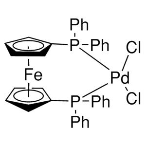aladdin 阿拉丁 D107566 [1,1'-双(二苯基膦基)二茂铁]二氯化钯 72287-26-4 Pd 14.5%
