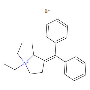 aladdin 阿拉丁 D589192 3-(二苯亚甲基)-1,1-二乙基-2-甲基吡咯烷-1-鎓溴化物 4630-95-9 97%