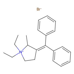 3-(二苯亚甲基)-1,1-二乙基-2-甲基吡咯烷-1-鎓溴化物,3-(Diphenylmethylene)-1,1-diethyl-2-methylpyrrolidin-1-ium bromide