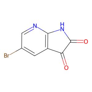 5-溴-1H-吡咯并[2,3-b]吡啶-2,3-二酮,5-Bromo-1H-pyrrolo[2,3-b]pyridine-2,3-dione