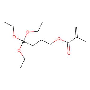 aladdin 阿拉丁 T162113 甲基丙烯酸3-(三乙氧基硅基)丙酯 (含稳定剂BHT) 21142-29-0 >98.0%(GC)
