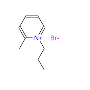 5411-09-6；1-丙基-2-甲基吡啶溴化物