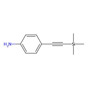 4-[(三甲基硅基)乙炔基]苯胺,4-[(Trimethylsilyl)ethynyl]aniline