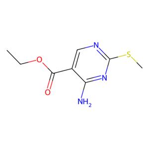 2-甲硫基-4-氨基嘧啶-5-羧酸乙酯,Ethyl 4-amino-2-(methylthio)pyrimidine-5-carboxylate