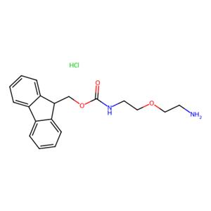 aladdin 阿拉丁 F168708 2-[2-(Fmoc-氨基)乙氧基]乙胺 盐酸盐 221352-88-1 97.0% (HPLC)