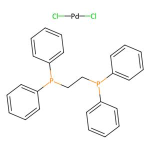 aladdin 阿拉丁 D111325 1,2-二(二苯基膦基)乙烷二氯化钯(II) 19978-61-1 Pd 18.5%