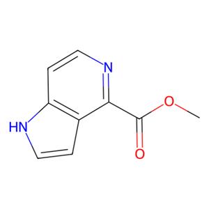 5-氮杂吲哚-4-甲酸甲酯,Methyl 1H-pyrrolo[3,2-c]pyridine-4-carboxylate