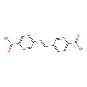 aladdin 阿拉丁 S110119 4,4'-二苯乙烯二羧酸 100-31-2 96%