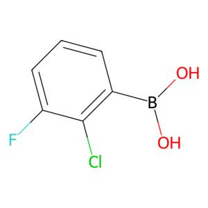 2-氯-3-氟苯硼酸 (含不同量的酸酐),2-Chloro-3-fluorobenzeneboronic Acid (contains varying amounts of Anhydride)