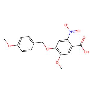 aladdin 阿拉丁 M587553 5-甲氧基-4-((4-甲氧基苄基)氧基)-2-硝基苯甲酸 1643979-88-7 97%